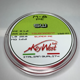 Key West SW Tournament Super PE #1.2 150mt X-8 Pink